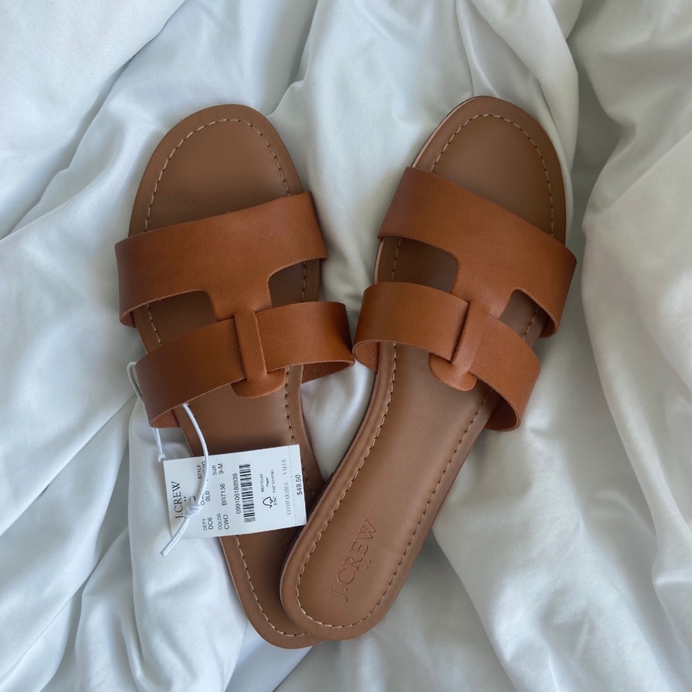 Brown Flat Sandals